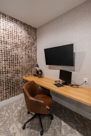 Variety of work from home spaces